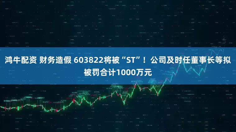 鸿牛配资 财务造假 603822将被“ST”！公司及时任董事长等拟被罚合计1000万元